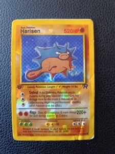 CARTA POKEMON HARISEN 211/64 TEAM ROCKET 1999 NON COMUNE Unica - Foto 1 di 3