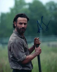Andrew Lincoln signed 8x10 Photo autographed Picture beautiful photo with COA - Imagen 1 de 1