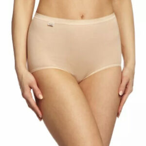 NEW Sloggi Maxi Lycra Brief Women’s Underwear Panties Undies Size 2XL BEIGE