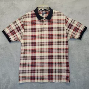 Chaps Ralph Lauren Hemd Herren Large Mehrfarbig Polo Kariert Kurzarm - Bild 1 von 8