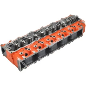 S6S COMPLETE FORKLIFT CYLINDER HEAD MITSUBISHI ENGINE S6S LOADED CATERPILLAR - Picture 1 of 3