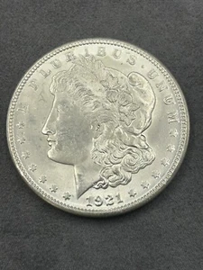 Excelente gema dólar de plata Morgan 1921-S BU/MS+ - Imagen 1 de 6