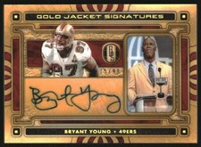 2023 Panini Gold Standard Gold Jacket Signatures Bryant Young Auto /99