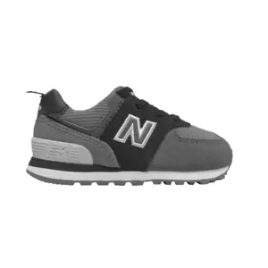 Zapatos para correr NEW BALANCE ID574WR1 ID574V1 Inf's (anchos) negros de gamuza/malla - Imagen 1 de 6