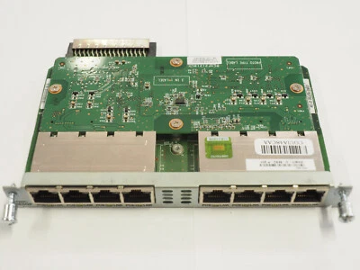 CISCO EHWIC-D-8ESG-P 74-7195-01 WAN Interface Card w/ RC4F21218CH - Image 1 of 4