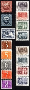 16 NIEDERLANDE 323 324 331-339 340-343a Briefmarken Sammlung postfrisch LH - Bild 1 von 1