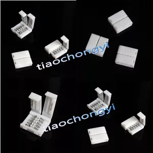 5pin 10mm RGBW Solderless Connector Adapter For 5050 10MM RGBW LED Strip - Picture 1 of 4