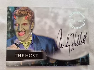 ANGEL Season 2 Andy Hallett The Host Autograph Card A12 - Inkworks Trading Card - Picture 1 of 3