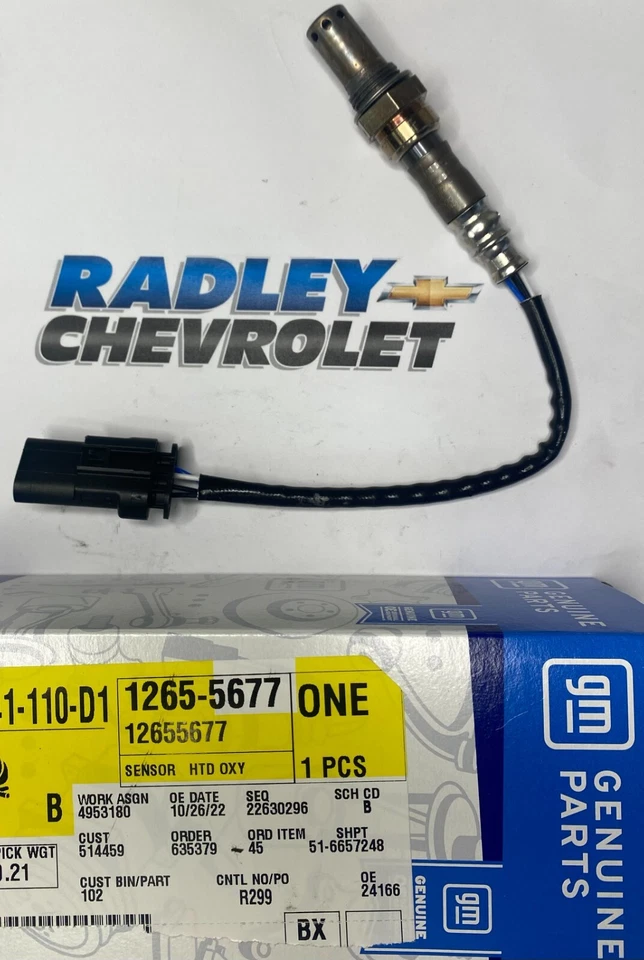 NUEVO GM OEM 14-15 CHEVY CORVETTE - SENSOR OXÍGENO O2 MOTORES GENERALES GMC 12655677 Foto 1 de 1