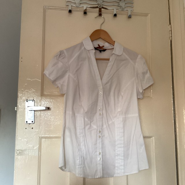 debenhams ladies white shirts