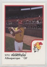 1986 ProCards Albuquerque Dukes Stu Pederson