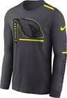 Nike Men's Arizona Cardinals 2023 Volt Dri-FIT Anthracite Long Sleeve T-Shirt S