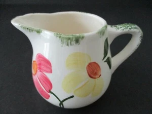 Vintage Blue Ridge Southern Potteries Painted Daisy Demi Creamer Pitcher - Picture 1 of 6