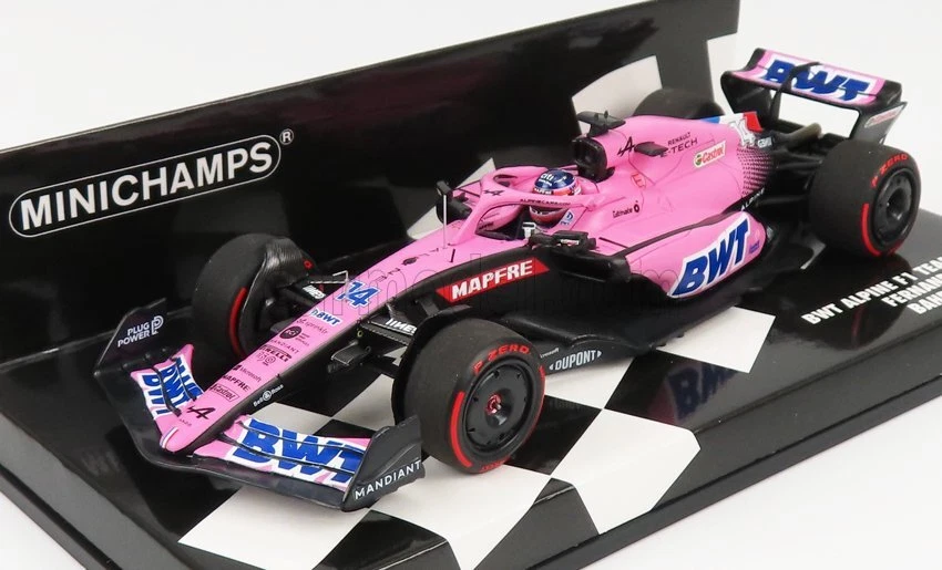 1/43 MINICHAMPS - ALPINE - F1 A522 TEAM ALPINE BWT N 14 BAHRAIN GP 2022 41722011 - Immagine 1 di 1