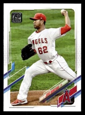 2021 Topps Update #US118 Jose Quintana Card Los Angeles Angels - Image 1 of 2