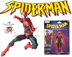 Marvel Legends 6" SPIDER-MAN Retro BEN REILLY ( Red & Black ) ----IN-STOCK---- - Picture 1 of 1