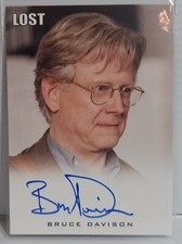 Rittenhouse LOST Archives Autograph Bruce Davison As Dr Brooks.