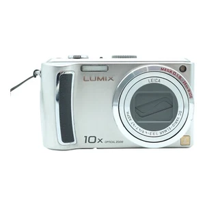 Panasonic Lumix DMC-TZ5 Digitalkamera Kamera digital silber - Bild 1 von 5