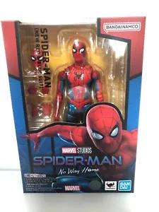 BANDAI S.H Figuarts Spider-Man No Way Home New Red Blue Suit US Seller In Stock - Picture 1 of 2