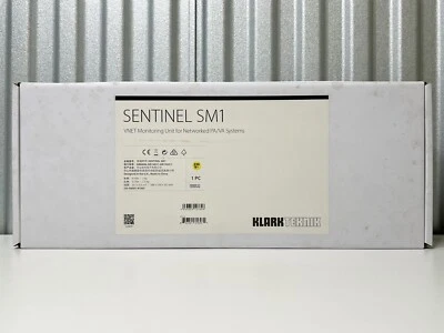 Klark Teknik SENTINEL SM1 VNET Monitoring Unit for Networked PA/VA System Tannoy - Image 1 of 3