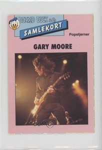 1991 Donald Duck & Co Samlekort Popstjerne Gary Moore 0cp0