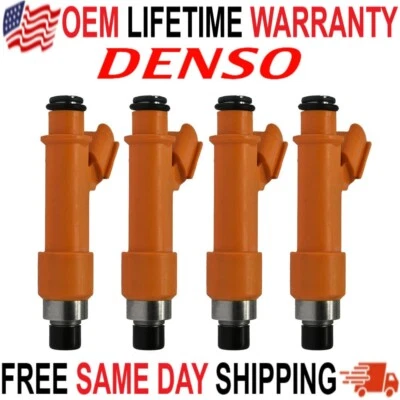 Inyectores de combustible Denso 2003-2011 Toyota Camry 2,4 L I4 #23250-28060 nuevos OEM 4X Foto 1 de 4
