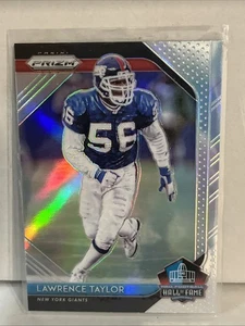 Lawrence Taylor 2018 Panini Prizm Hall of Fame Silver Prizm #HOF-5 Giants - Bild 1 von 2