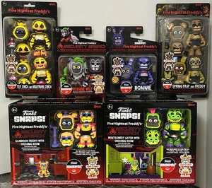 FNAF Five Nights at Freddy's Funko Snaps! Konvolut: 2 Diorama Sets, 8 Figuren. NEU - Bild 1 von 21