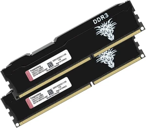 DDR3 16GB Kit (8Gbx2) Desktop RAM 1600Mhz PC3-12800 UDIMM Non-Ecc Unbuffered 1.5 - Picture 1 of 12