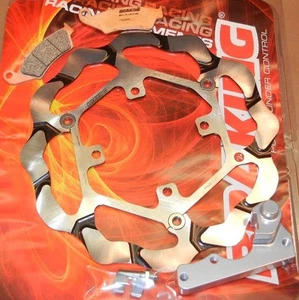 KIT ROTOR ONDA FRENO DISCO GRAN TAMAÑO 270mm KX Kawasaki 125-250 OKS304 - Imagen 1 de 1