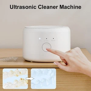 Limpiadores ultrasónicos para retenedor de dentaduras postizas protector bucal blanqueador alineador judío Y5G1 - Imagen 1 de 17
