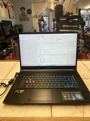 MSI Katana A17 AI B8VF 17.3 144Hz FHD 4.0 GHz Ryzen 9  32GB 1TB - Image 1 of 4