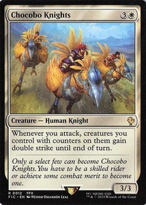 Chocobo Knights R Commander: FINAL FANTASY 12 NM - Picture 1 of 2