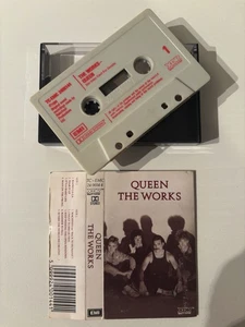 QUEEN - THE WORKS (UK CASSETTE TAPE) - Picture 1 of 6