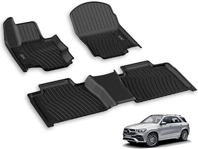 Alfombrillas 3W TPE para Mercedes Benz GLE 2020-2025 forros personalizados para todo tipo de clima Foto 1 de 4