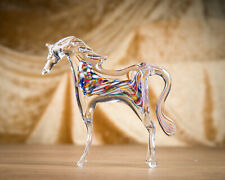 Vintage Murano Glas Figur Pferd Fohlen