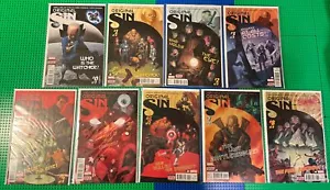 Marvel Comics Original Sin (2014) 0-8, 9 Issue Lot, TS106 - Picture 1 of 10