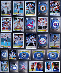 1990 Panini Stickers Baseball Cards Complete Your Set You U Pick From List 1-200