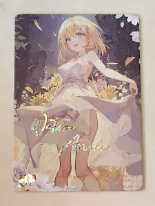 Tarjeta individual de fiesta de cómics 3 BP RARA DE COLECCIÓN Uber Waifu historia de la diosa - Imagen 1 de 6
