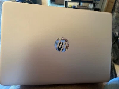 Ноутбук HP 14-dq0054dx 14 дюймов (64 ГБ eMMC, Intel Celeron N, 2,60 ГГц, 4 ГБ) - розовое золото - Изображение 1 из 4