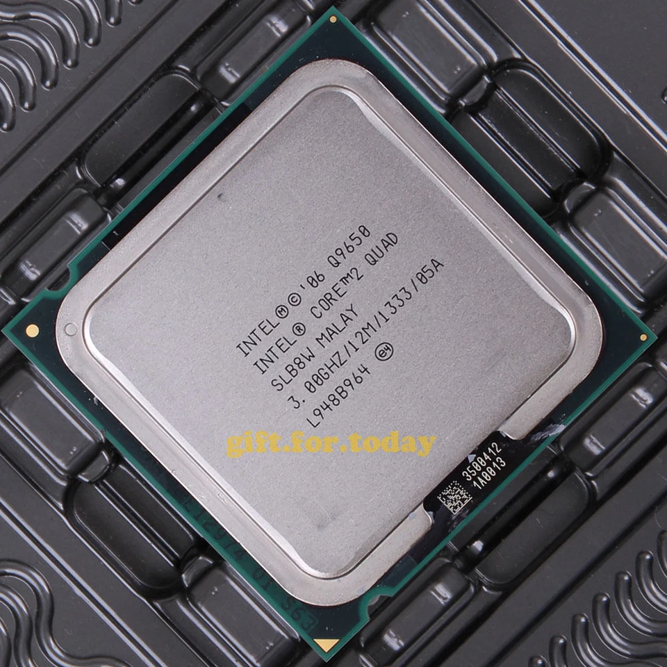 Original Intel Core 2 Quad Q9650 3 GHz Quad-Core (BX80569Q9650) Processor CPU - Image 1 of 1