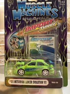 Muscle Machines 01 Mitsubishi Lancer Evo - Picture 1 of 2