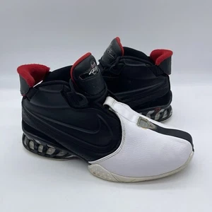 Nike Air Zoom Vick 2 Men's Size 11.5 Sneakers 599446-003 Black White Red Shoes - Picture 1 of 10