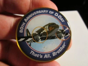 80TH ANNIVERSARY OF D-DAY - AIR FORCE CHALLENGE COIN -  OFC-T4 - Picture 1 of 2