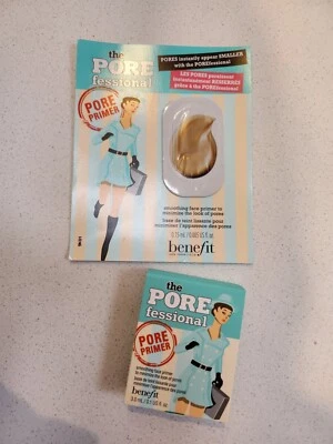 Benefit The POREFESSIONAL Pore Primer 3ml TRAVEL SIZE Minimises Pores + Sample - Image 1 of 4