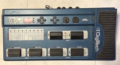 Digitech RP6 Guitar Multi-Effects Pedal Untes...