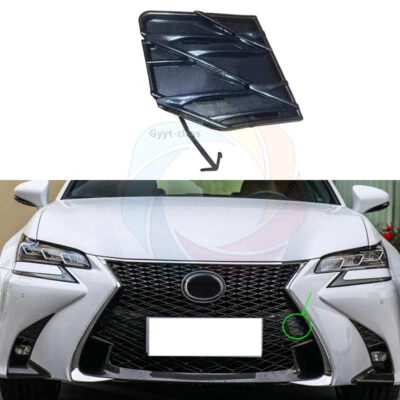 For Lexus GS 2016-2018 Left Side Front Bumper Tow Hook Cover Foto 1 de 4