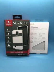 Pelican Progear Voyager Case for Samsung Galaxy Note 4 W/holster - White - Picture 1 of 6