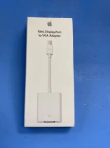 Apple Mini DisplayPort (Thunderbolt 2) to VGA Adapter MB572Z/B Genuine a1307 - Picture 1 of 3