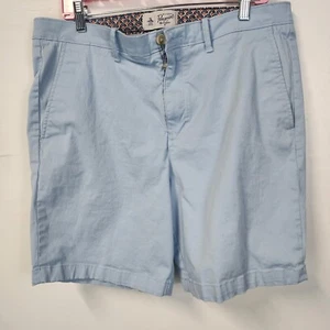 ORIGINAL PENGUINE Premium Slim Fit Stretch Textured Chino Size 36 Blue - Picture 1 of 8